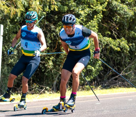 rollerski esporte de neve