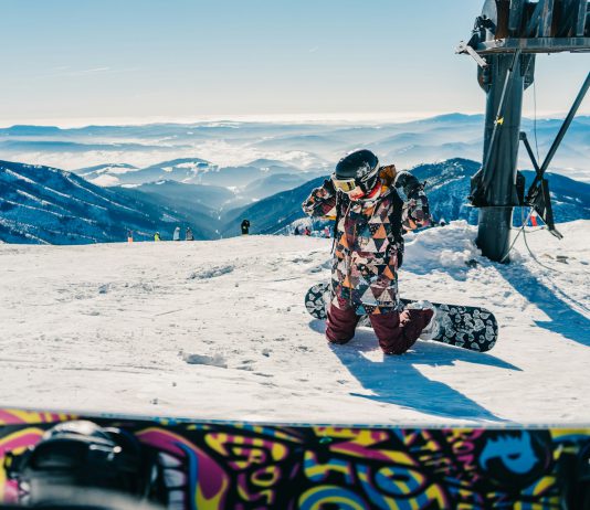 resort para aprender Snowboard